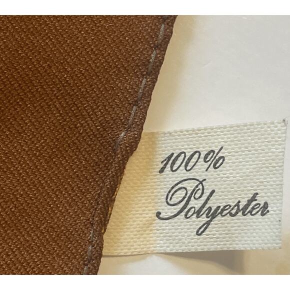 Equestrian Scarf 30" Square Brown Cream Purple Riding Horse Show Rope Bridle - Picture 3 of 5